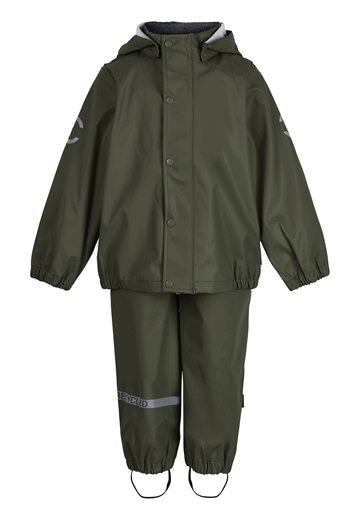 Mikk-Line - Regntøj - Forest Green